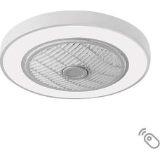 Ανεμιστήρας Οροφής Τηλεχειριζόμενος Marin και LED Φωτισμός 35W Λευκό | Lineme | 02-00165